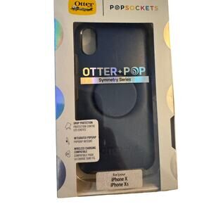 OtterBox + Pop Symmetry Series Hard Case for Apple iPhone X and iPhone Xs Blue